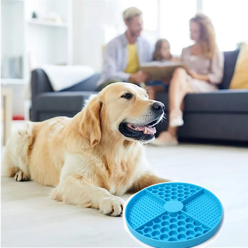 Suministros para mascotas, estera para lamer de silicona