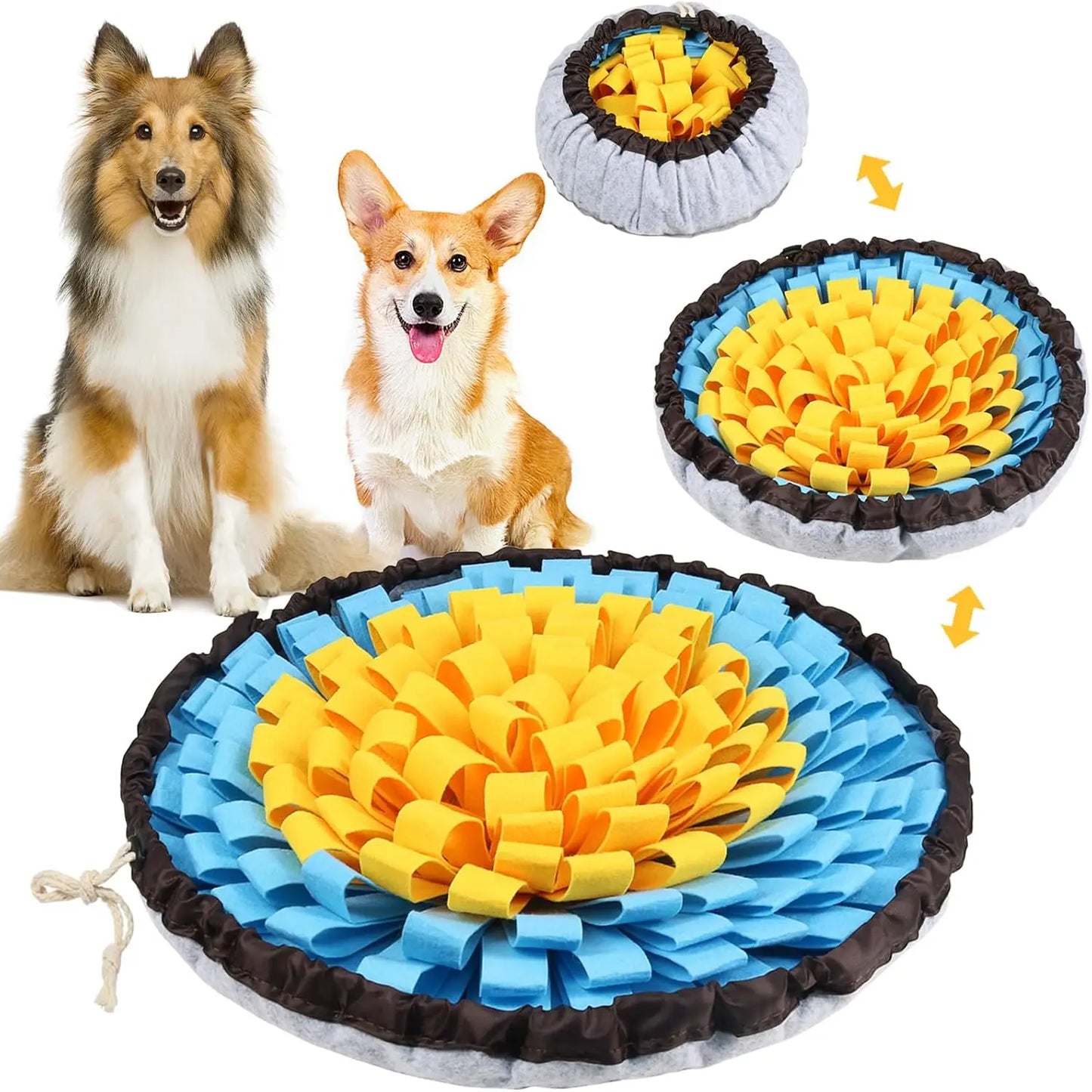 Snuffle-Mat para perros, cuenco de alimentación lenta