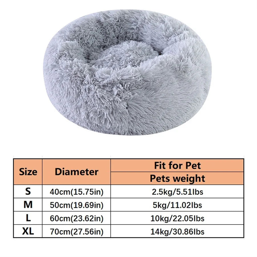 Cama suave para Gato, almohadilla de felpa cálida de piel sintética para perro,