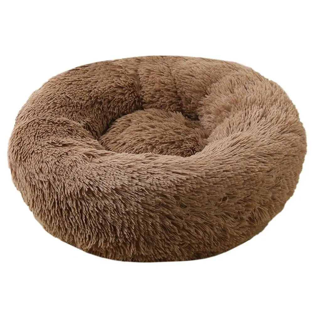 Cama Donut Antiansiedad para Gatos y Perros Pequeños