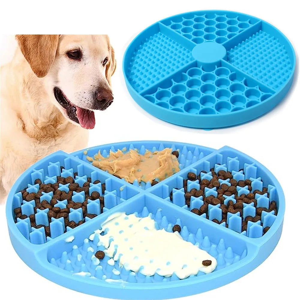 Suministros para mascotas, estera para lamer de silicona
