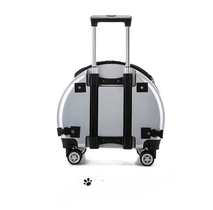 Bolsa transparente para gatos, transportador multiusos de doble hombro para gatos