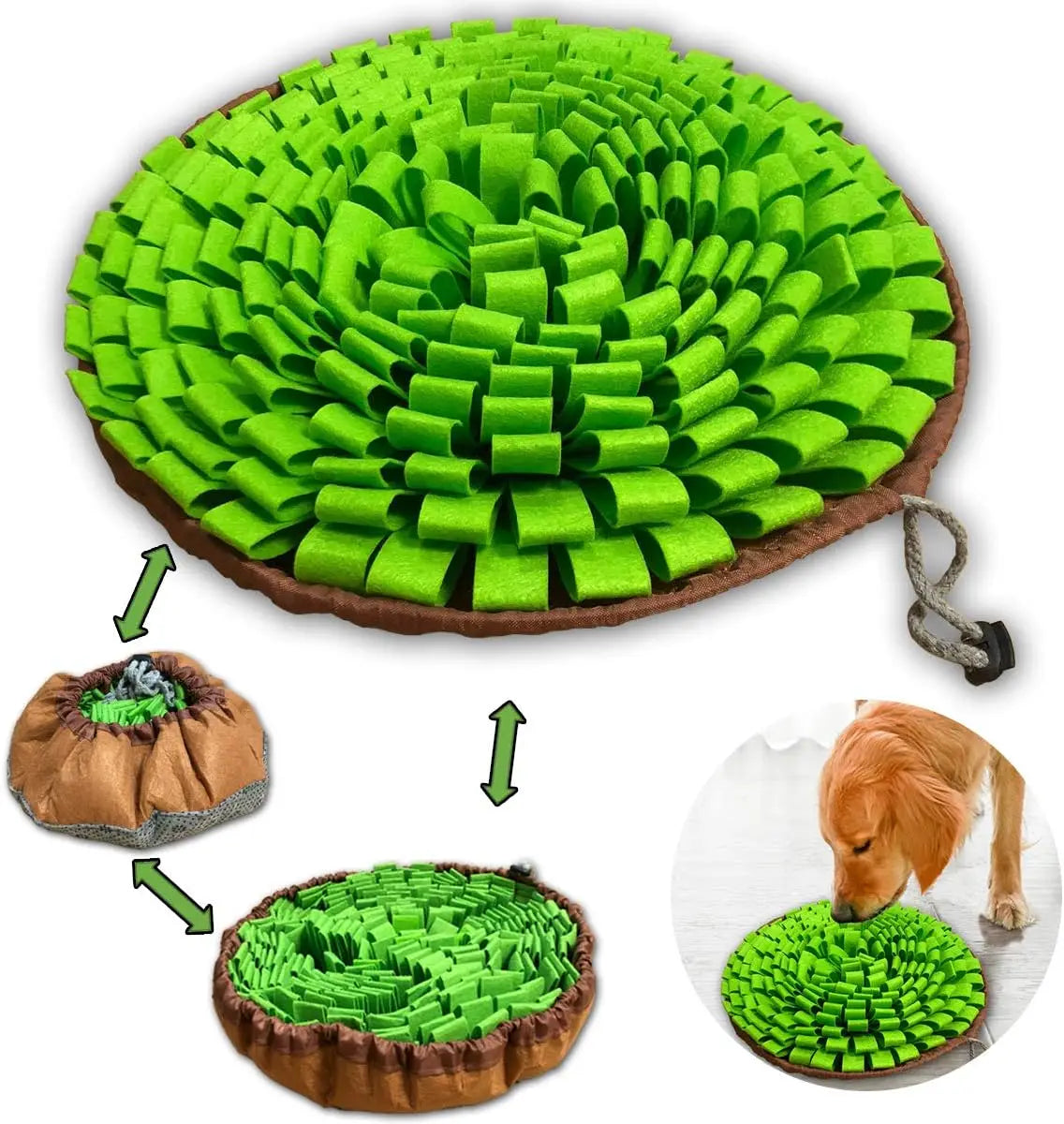 Snuffle-Mat para perros, cuenco de alimentación lenta