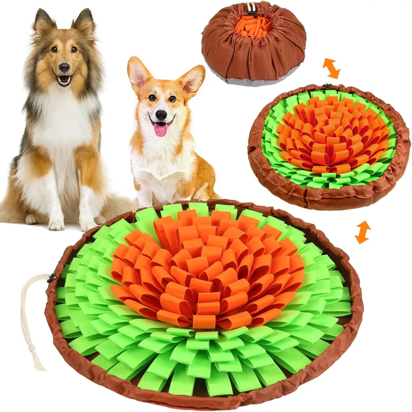 Snuffle-Mat para perros, cuenco de alimentación lenta
