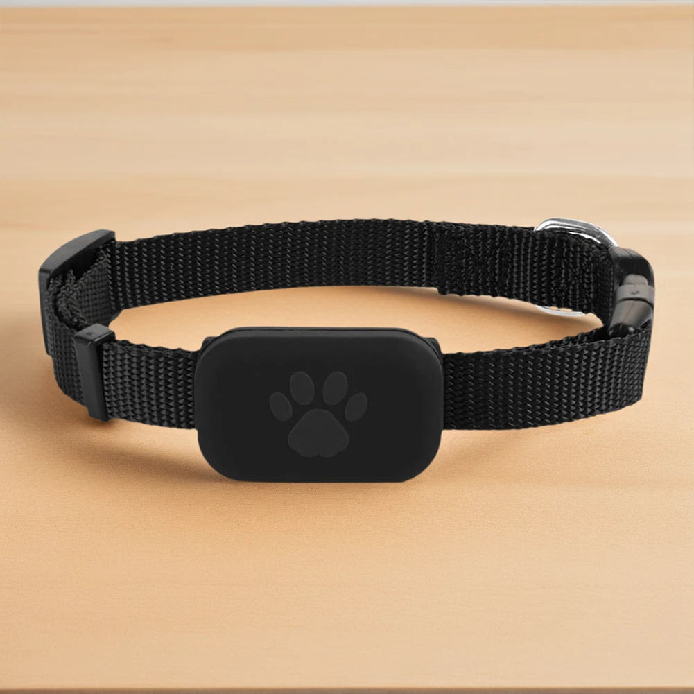 Rastreador GPS para Mascotas con Collar Ajustable, Localizador Inteligente para Perros y Gatos
