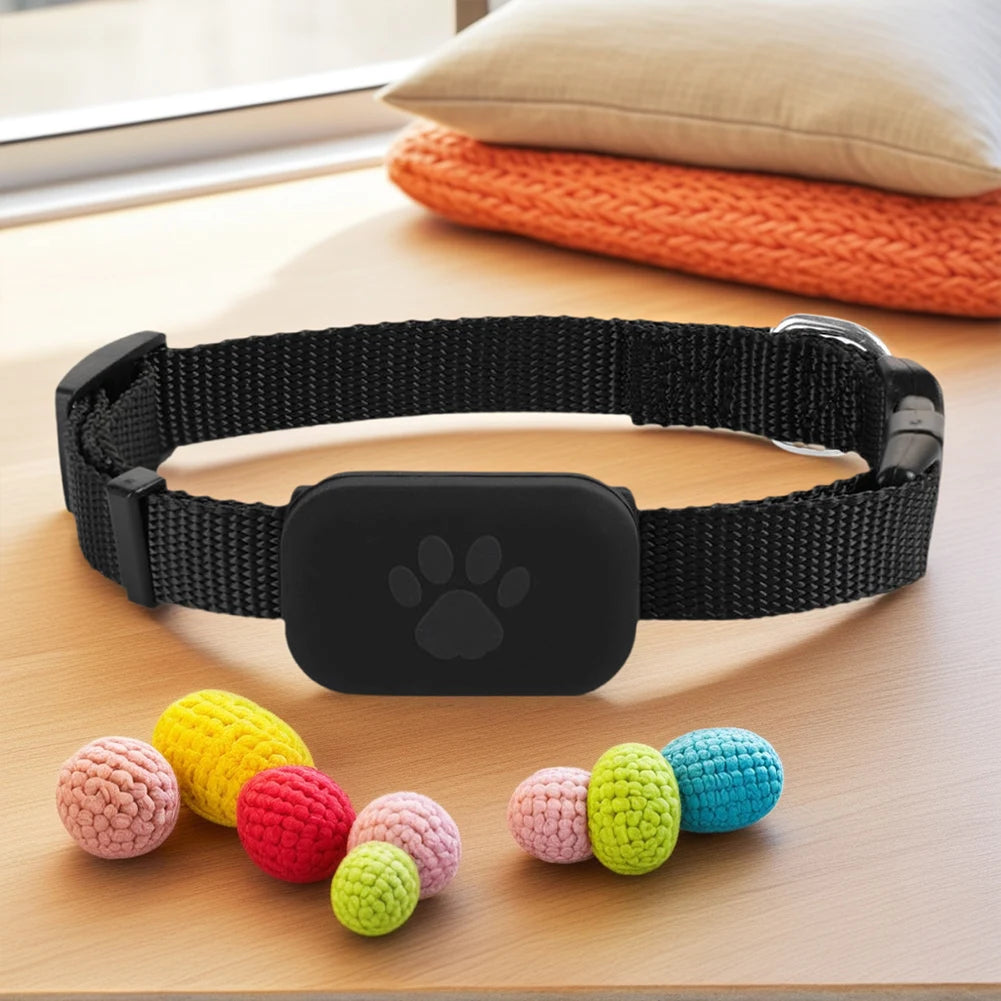 Rastreador GPS para Mascotas con Collar Ajustable
