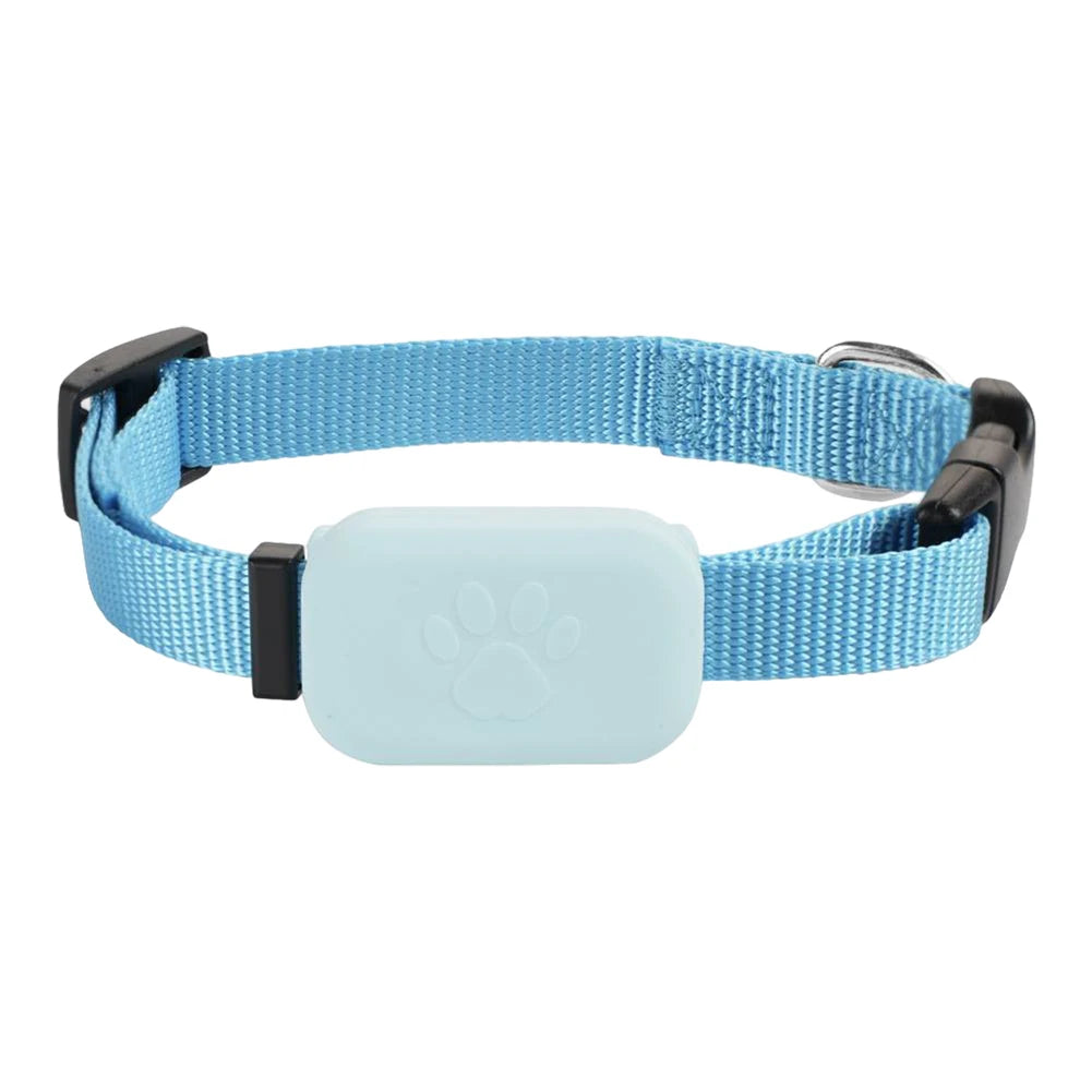 Rastreador GPS para Mascotas con Collar Ajustable