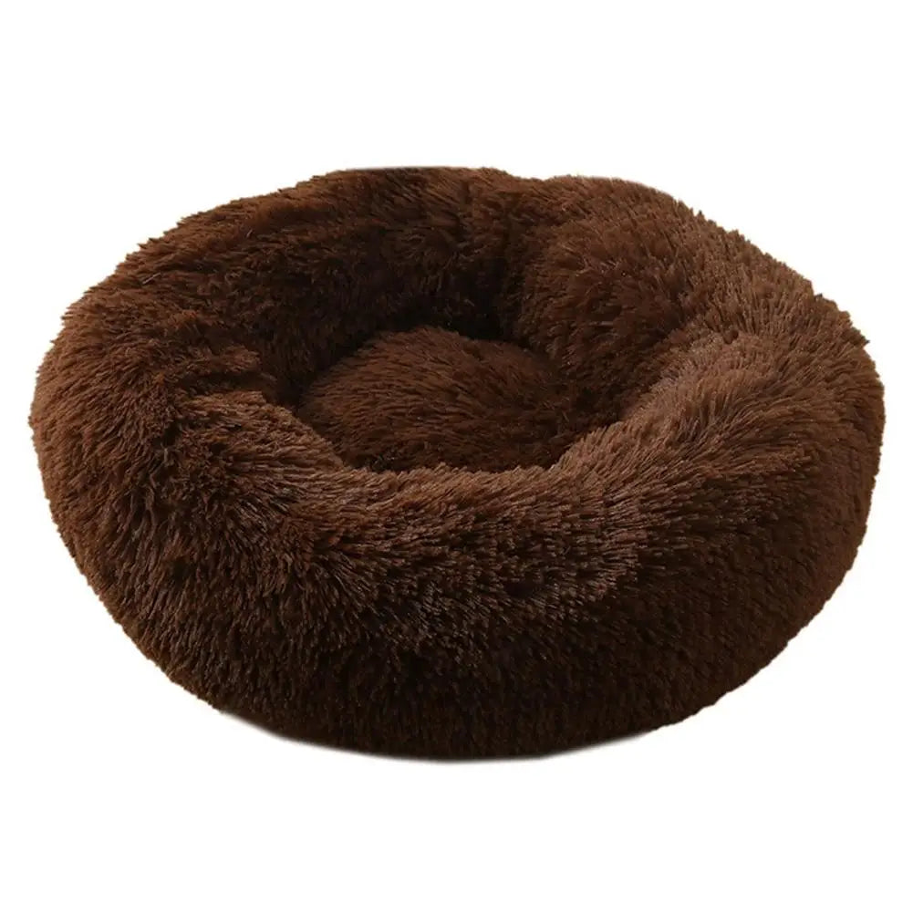 Cama Donut Antiansiedad para Gatos y Perros Pequeños