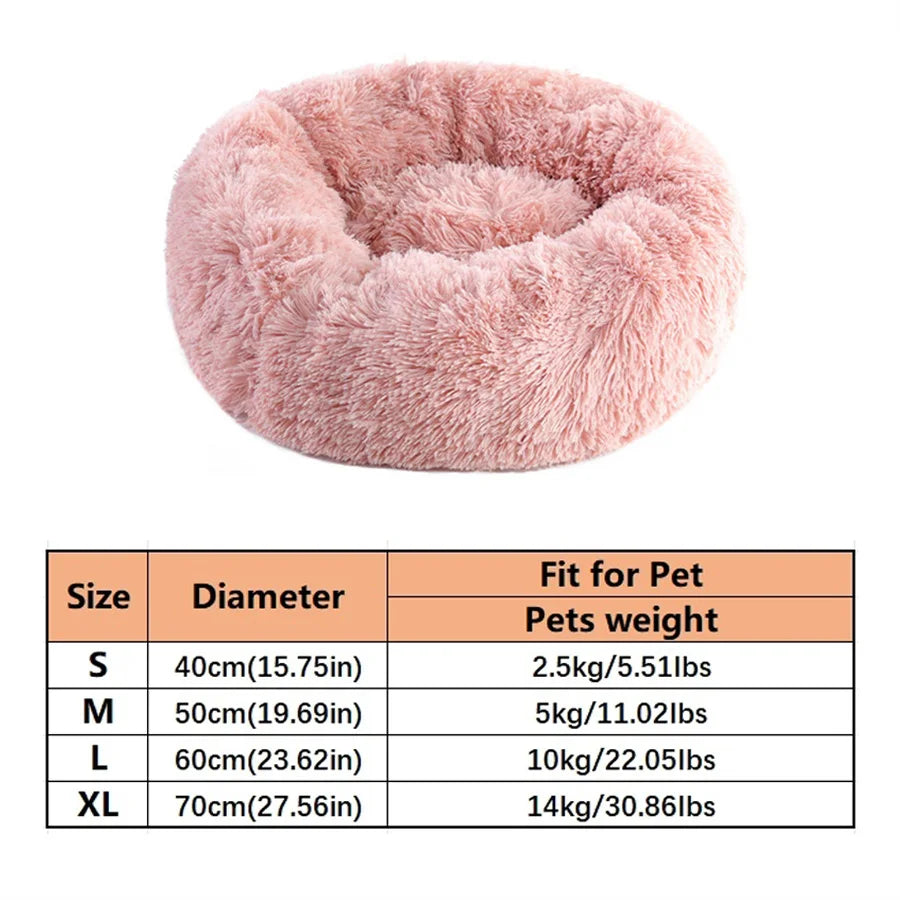 Cama suave para Gato, almohadilla de felpa cálida de piel sintética para perro,
