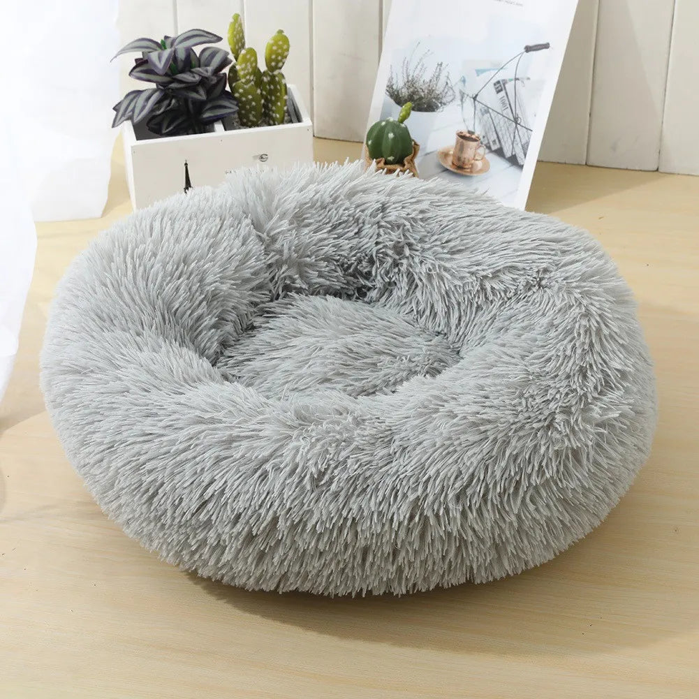 Cama supersuave para perro y gato, cama de felpa de tamaño completo, lavable,
