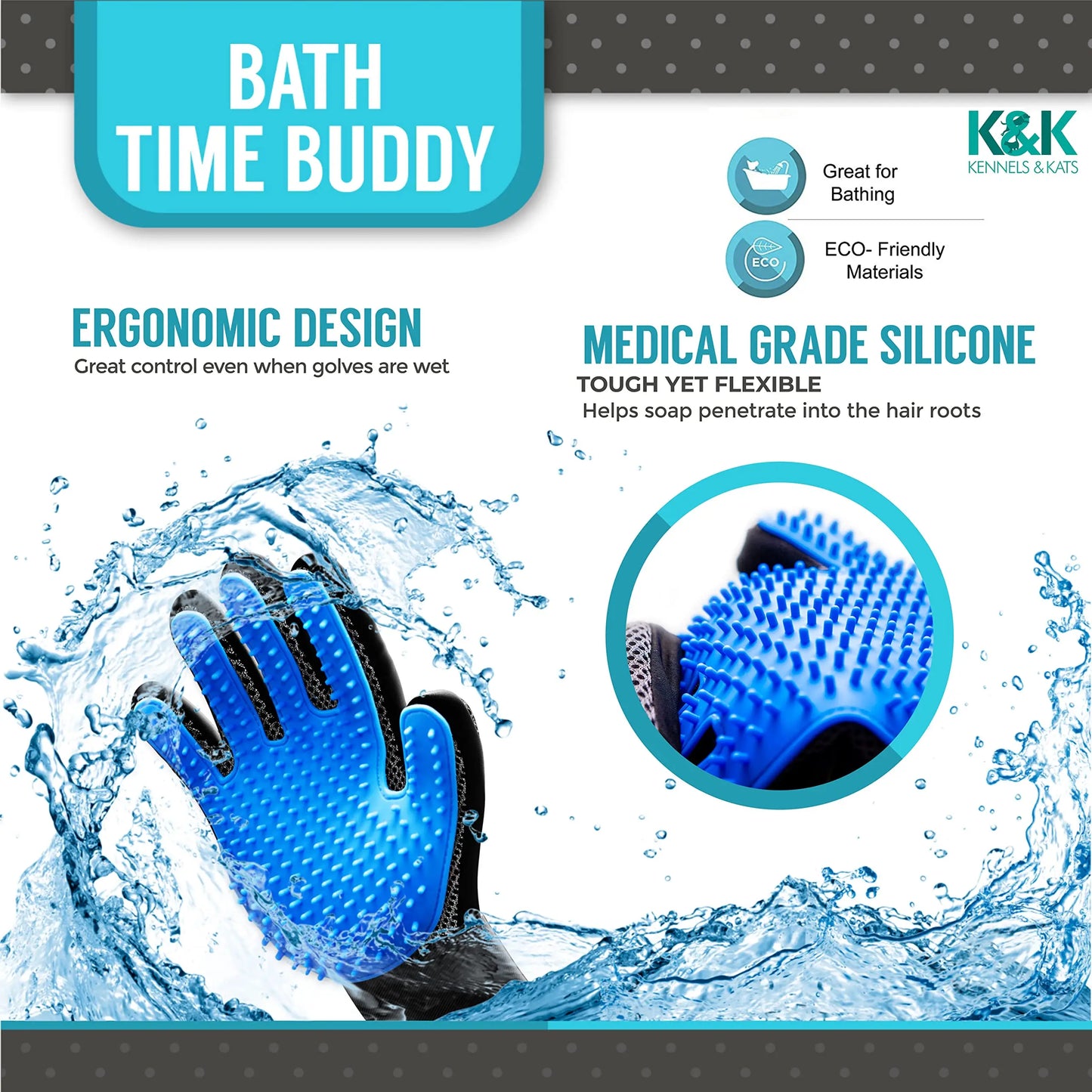 Guantes para el cuidado de mascotas